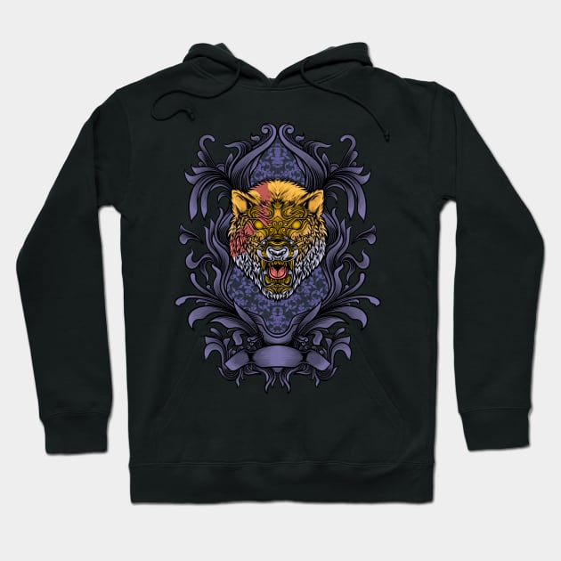 Tiger War Hoodie by Bayuktx